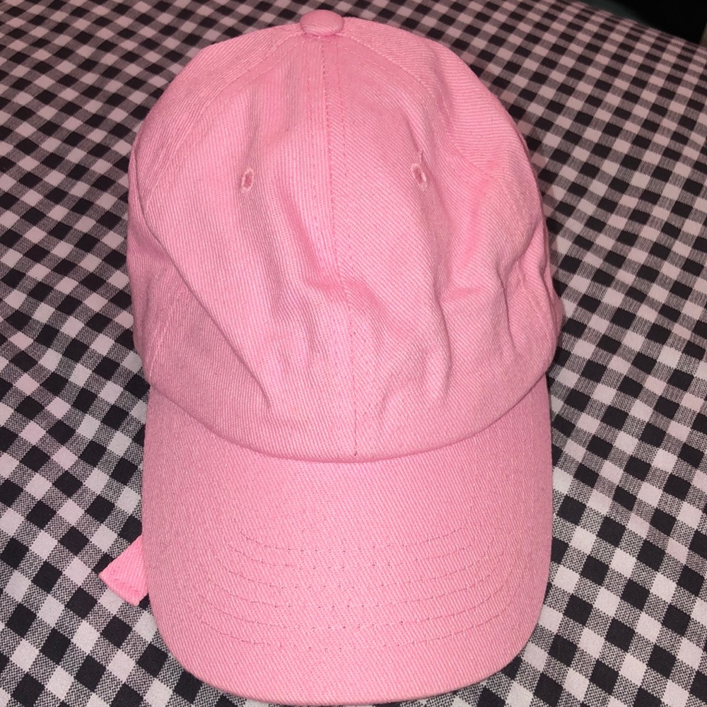 Pink cap